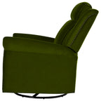 Fauteuil inclinable pivotant moderne en velours Marloo par Christopher Knight Home