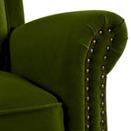 Fauteuil inclinable pivotant moderne en velours Marloo par Christopher Knight Home