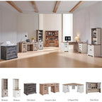Meuble de rangement 42" pour bureau rustique