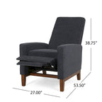 Fauteuil inclinable rembourré Kalstrom de Christopher Knight Home