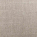 Fauteuil d'appoint contemporain en tissu beige et vinyle