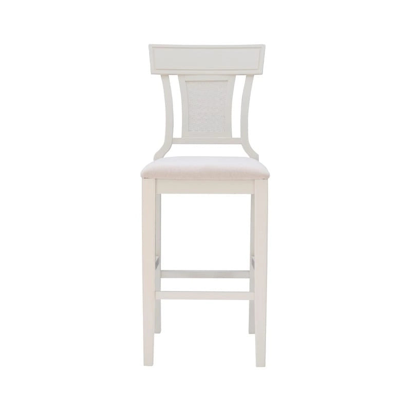 Tabouret de bar de ferme en rotin tressé à la main