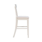 Tabouret de bar de ferme en rotin tressé à la main