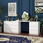 Meuble TV/bureau/commode/chiffonnier blanc modulable