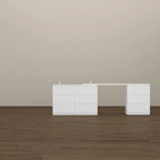 Meuble TV/bureau/commode/chiffonnier blanc modulable