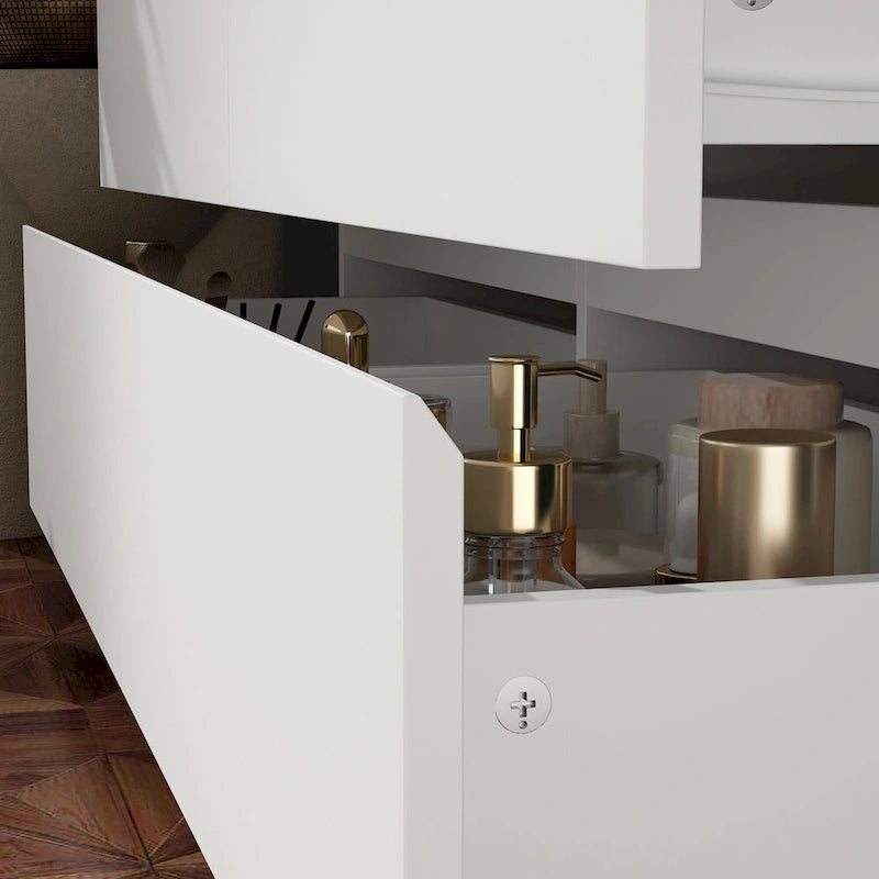 Meuble TV/bureau/commode/chiffonnier blanc modulable