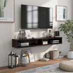 Meuble TV mural 2 étagères 152 cm Rydstorp Modern par Carson Carrington