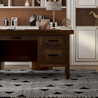 Bureau de direction Sausalito 71 po, aucun assemblage requis, finition Whiskey