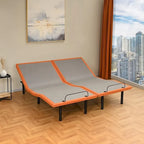 Cadre de lit réglable avec massage