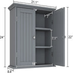 Armoire murale de salle de bain - 8P x 21,1L x 24H