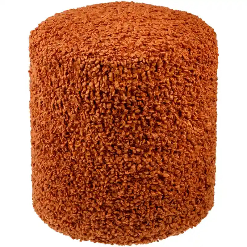 Pouf Mohave Shaggy Boucle 46 cm en polyester