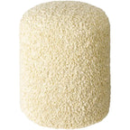 Pouf Mohave Shaggy Boucle 46 cm en polyester
