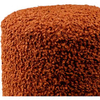 Pouf Mohave Shaggy Boucle 46 cm en polyester