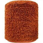 Pouf Mohave Shaggy Boucle 46 cm en polyester