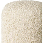 Pouf Mohave Shaggy Boucle 46 cm en polyester