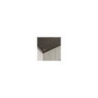 Table basse relevable Darborn grise/marron – 35,5 larg. x 35,5 prof. x 19,38 haut.