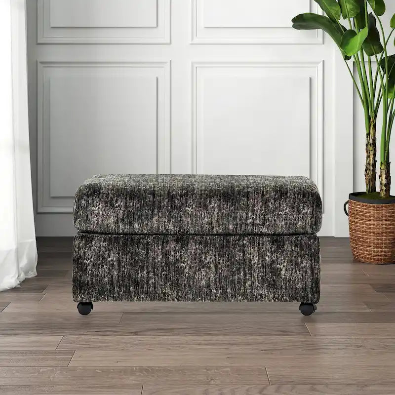Nason Living Room Ottoman, parchemin