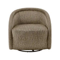 Fauteuil d'appoint pivotant en tissu Margareth