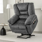 Fauteuil inclinable releveur avec massage pour personnes âgées