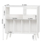 Grand meuble platine - 39,4D x 78,7L x 81,3H cm