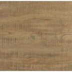 Table d'appoint Nette de 61 cm avec marques de scie brutes, bois, marron naturel